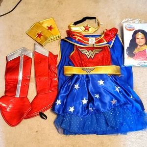 Girls wonder women costume
